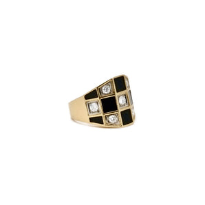 Van Cleef and Arpels grid ring