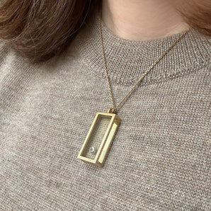 Pendentif « rectangle » Morabito