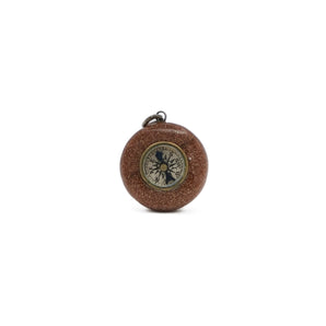 Vintage compass pendant