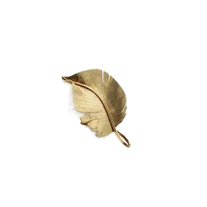 Hermès "Feather" brooch