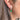 Boucles d'oreilles aux émeraudes gouttes