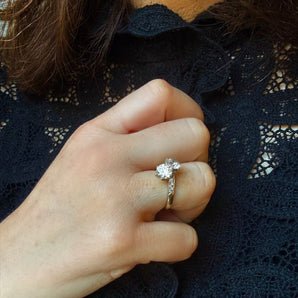 Bague toi et moi diamants