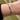 Bracelet souple saphirs et croisillons