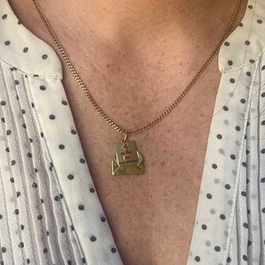 Pendentif lettre d'amour Augis