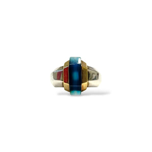 Bague moderniste Puiforcat