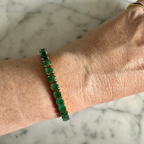 Emerald bracelet